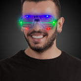 LED Multi-Color Slotted Shades